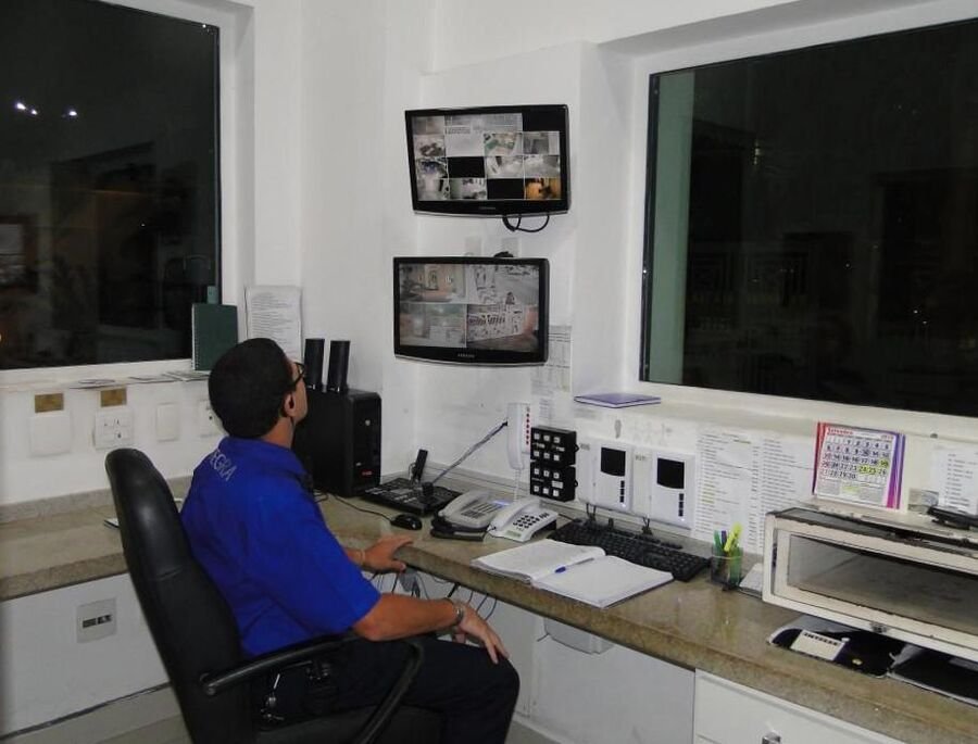 Portaria de edifício comercial
